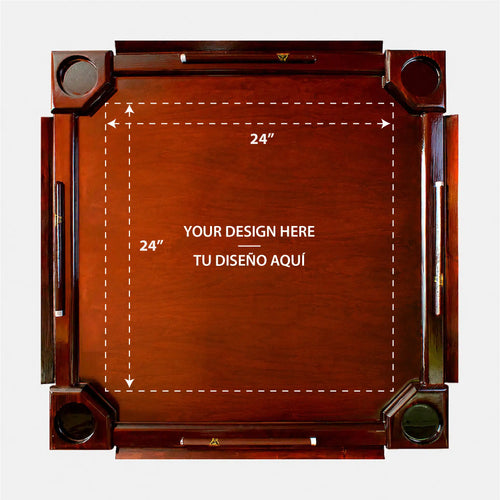 Custom Wooden Domino Table